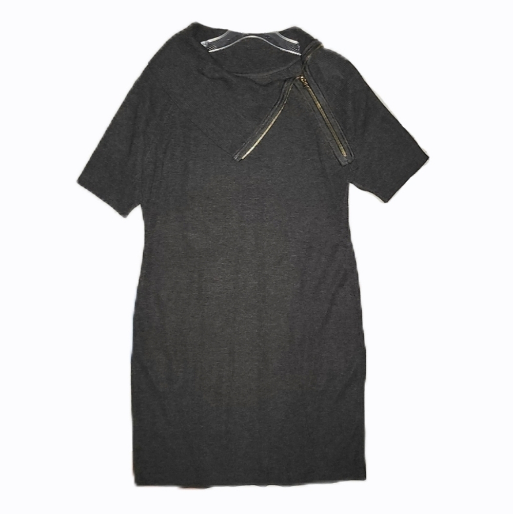 Calvin Klein Gray Knit Dress - Picture 2 of 5